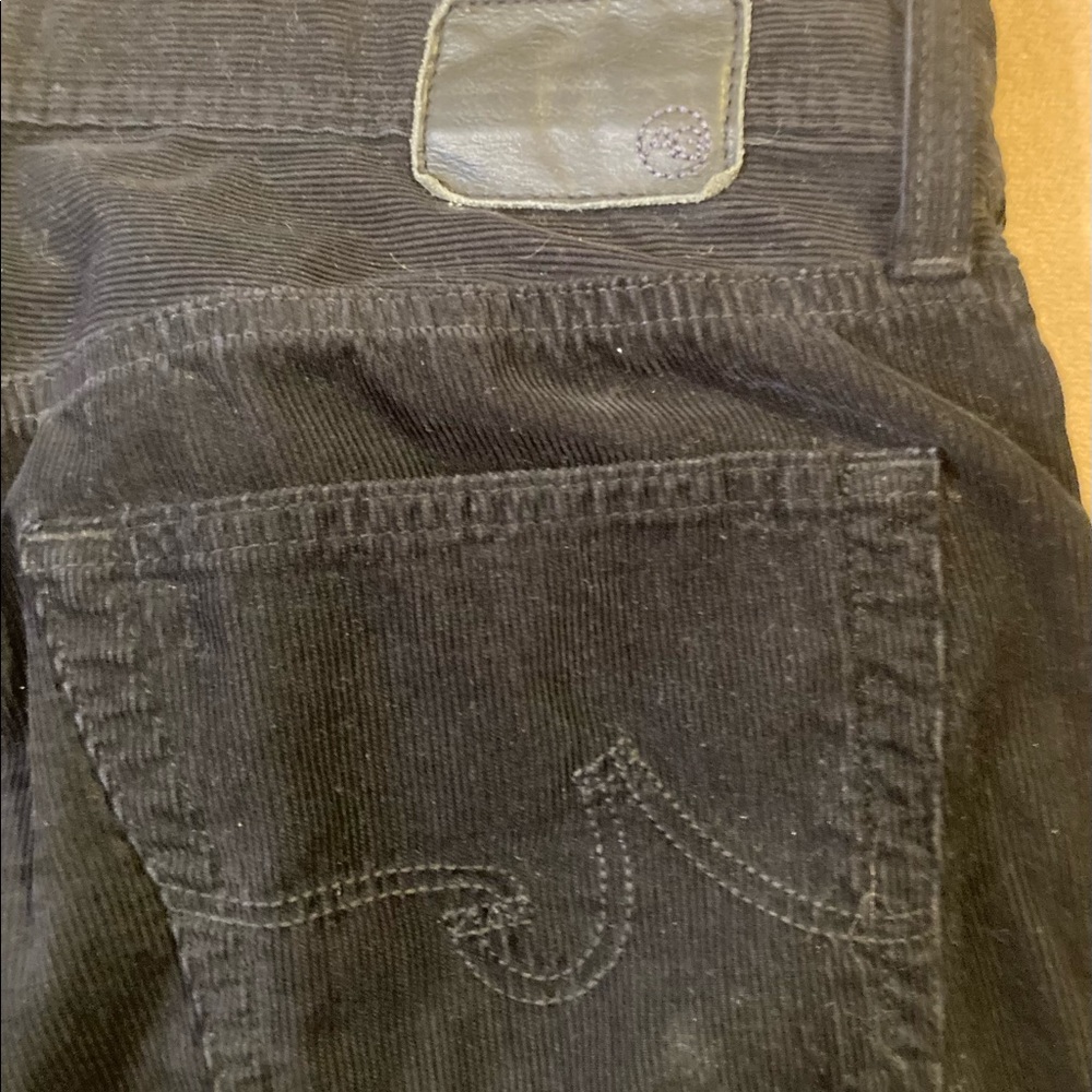 Adriano Goldschmied mens cotton small wale cord jean cut with rivets - Picture 7 of 10